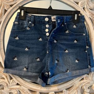Disney Parks Mickey Mouse Denim shorts